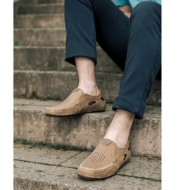 Olivier Men's loafers 901 for summer beige beige 1 Olivier Men's loafers 901 for summer beige beige 1