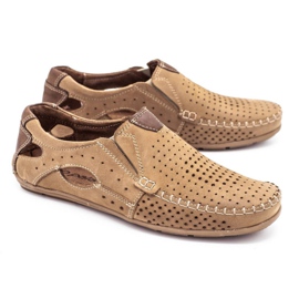 Olivier Men's loafers 901 for summer beige beige 3 Olivier Men's loafers 901 for summer beige beige 3