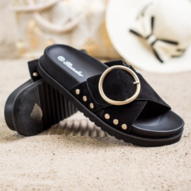 Renda Casual Slippers black 1