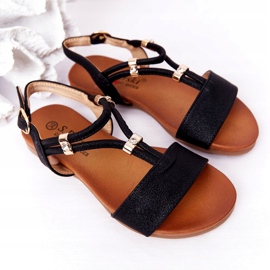 S.Barski Children's Sandals S. Bararski Comfort Black 4
