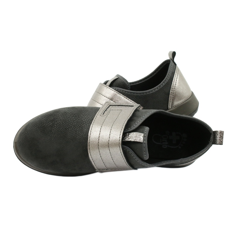 Dr.orto Befado Women's shoes 156D003 Black-Share grey 7 Dr.orto Befado Women's shoes 156D003 Black-Share grey 7