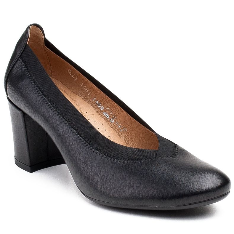 Marco Shoes Pumps with a comfortable insole and rubber in the upper black 1