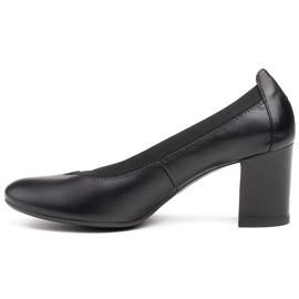 Marco Shoes Pumps with a comfortable insole and rubber in the upper black 2