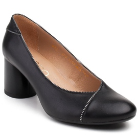 Marco Shoes Comfortable 1729P Marco black pumps 1