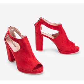 Atlantic red shank sandals 1