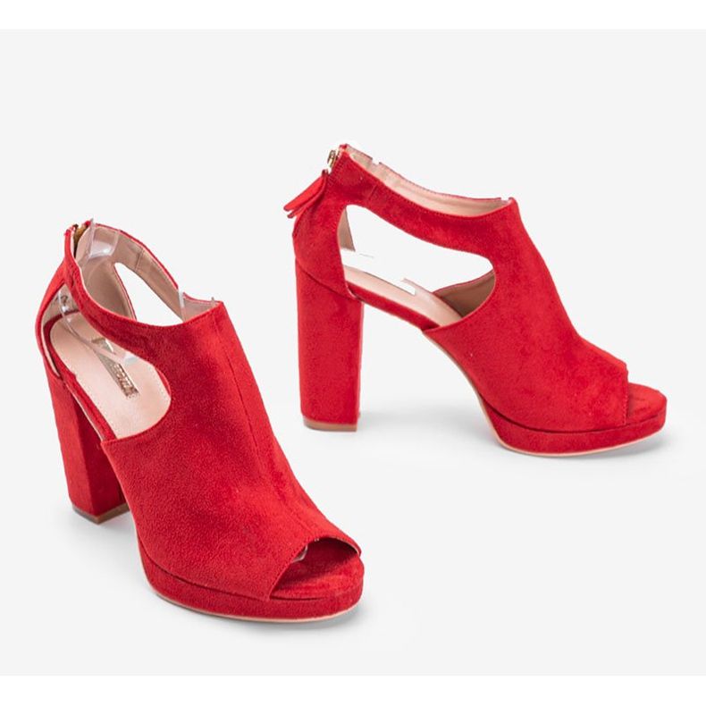 Atlantic red shank sandals 1