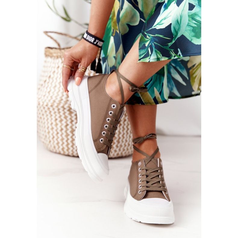 Women's Sneakers On The Green Travel Time Platform 1