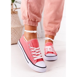 Women's Classic Omerta Coral Sneakers red 2