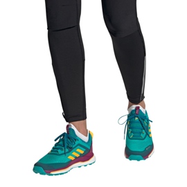 Adidas Terrex Agravic Flow W FV2483 running shoes multicolored green 2