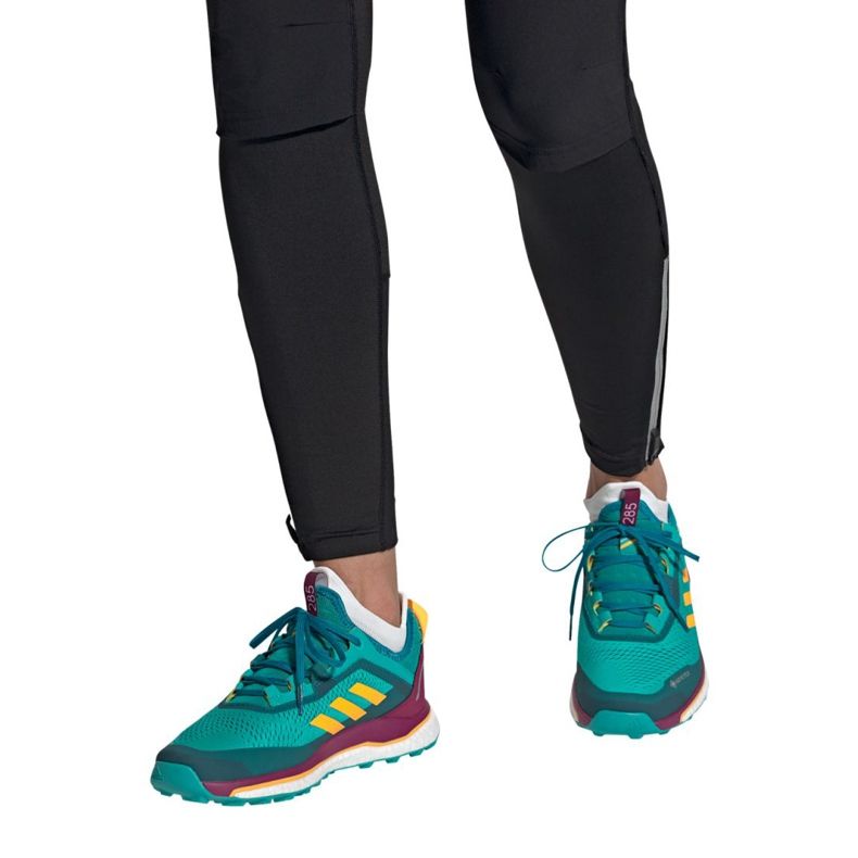 Adidas Terrex Agravic Flow W FV2483 running shoes multicolored green 2