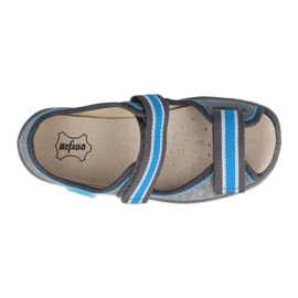 Befado children's shoes 869X157 blue grey 1
