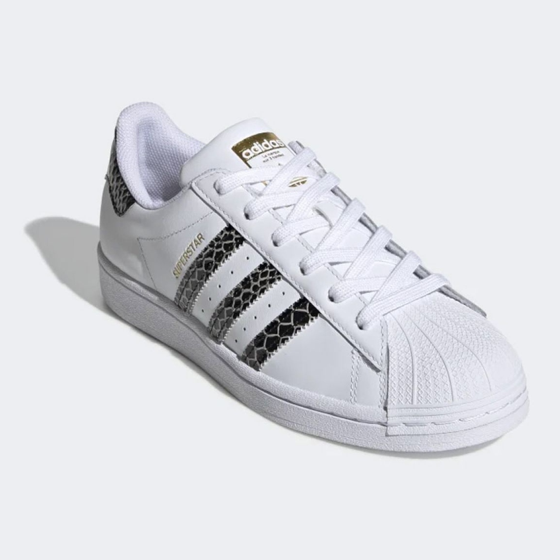 nåde Grunde Sommerhus Adidas Originals Superstar Snakeskin W FV3294 shoes white - KeeShoes
