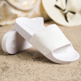 Anesia Paris Comfortable flip-flops white 1