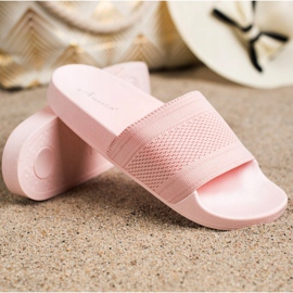 Anesia Paris Comfortable flip-flops pink 1