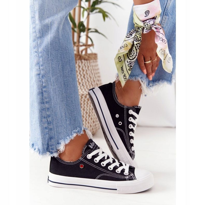 Lee Cooper LCW-21-31-0097L Black Women's Sneakers white 2 Lee Cooper LCW-21-31-0097L Black Women's Sneakers white 2