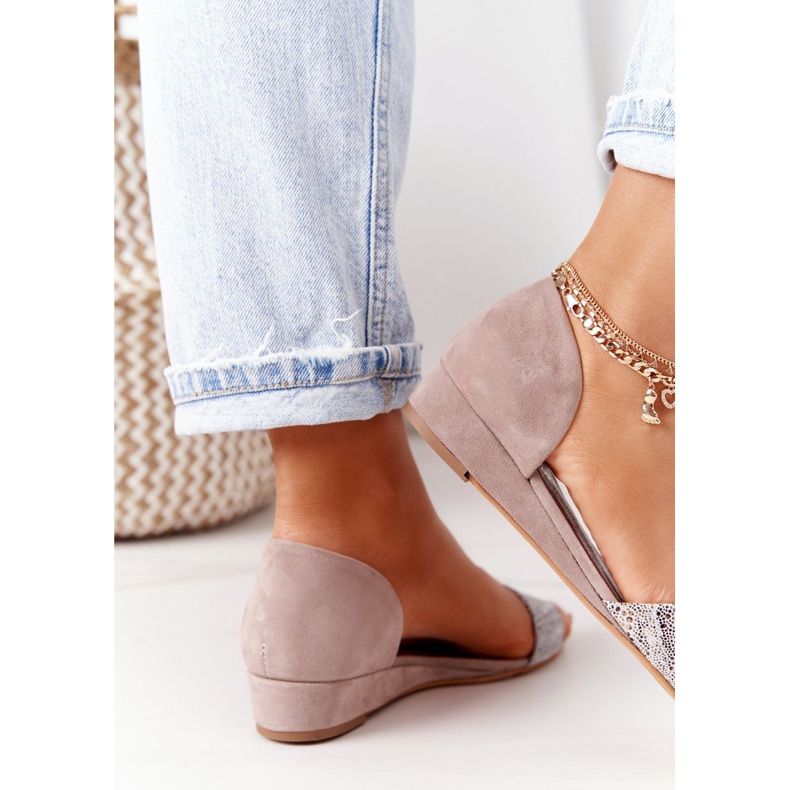 Leather Maciejka 1971-56 Beige Sandals 1 Leather Maciejka 1971-56 Beige Sandals 1