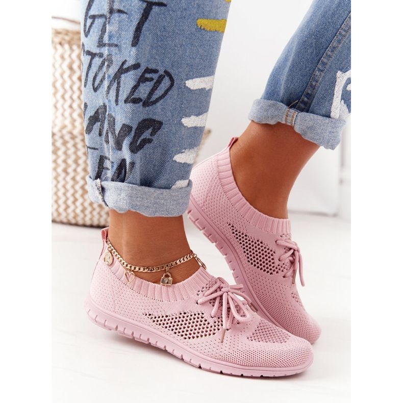 PE1 Women's sports shoes Pink Jenny 1