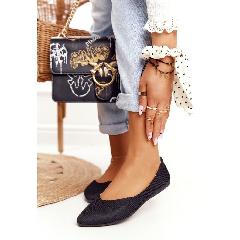 Delicate Ballerina In Spitz Vinceza 2187 Black 1