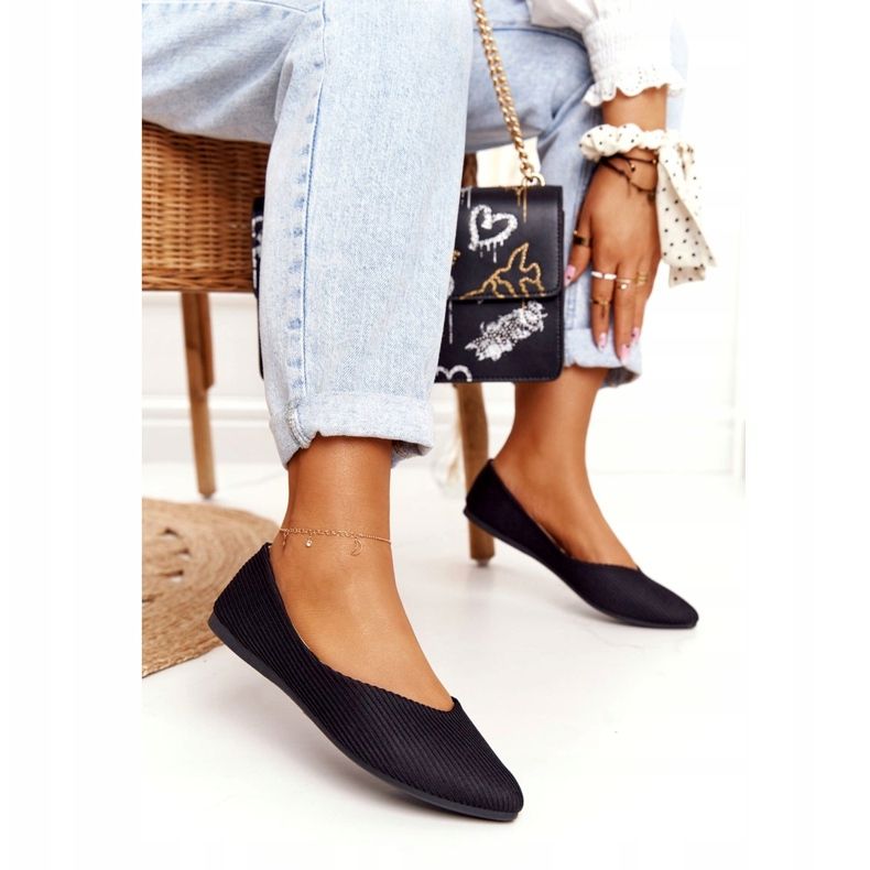 Delicate Ballerina In Spitz Vinceza 2187 Black 2