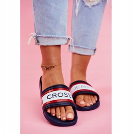 Women's Slippers Cross Jeans Navy Blue FF2R4160C 2 Women's Slippers Cross Jeans Navy Blue FF2R4160C 2