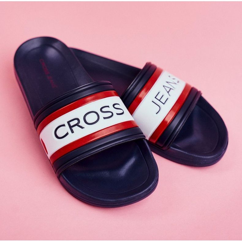 Women's Slippers Cross Jeans Navy Blue FF2R4160C 4 Women's Slippers Cross Jeans Navy Blue FF2R4160C 4