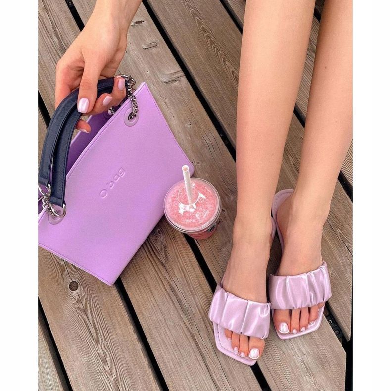 PS1 Women's Classic Purple Slippers Looking Good 2