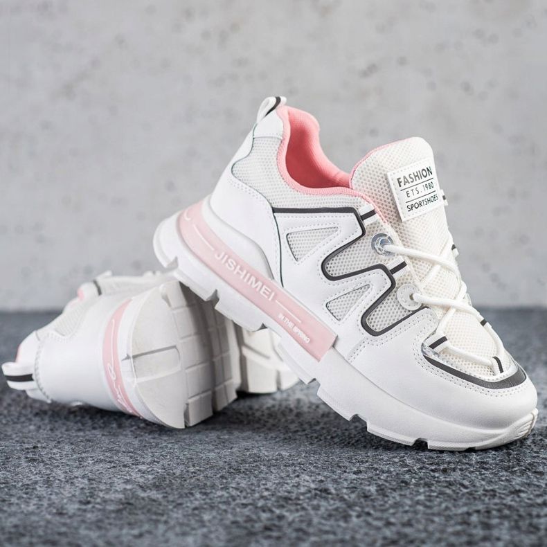 SHELOVET White Fashion Sneakers 1 SHELOVET White Fashion Sneakers 1