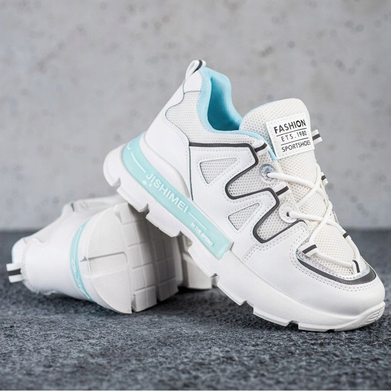 SHELOVET White Fashion Sneakers 1 SHELOVET White Fashion Sneakers 1