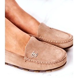 PS1 Women's Suede Loafers Light Brown Madelyn beige 5 PS1 Women's Suede Loafers Light Brown Madelyn beige 5