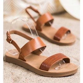Cm Paris Classic Sandals With Buckle brown 1