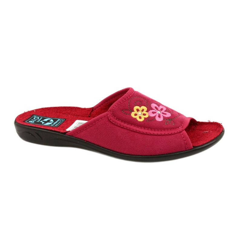 Women's slippers Adanex 24625 red 2