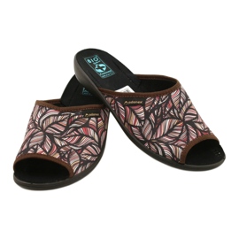 Adanex Tęg leaves flip-flops. G1 / 2 24616 beige brown red 4