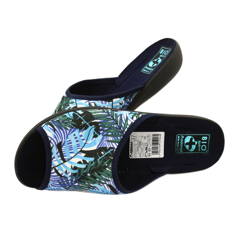 Adanex Tęg leaves flip-flops. G1 / 2 25906 white blue green 4