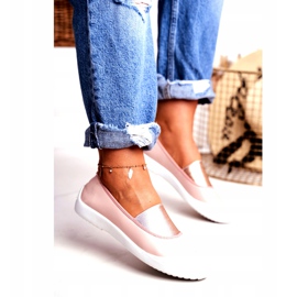 LU BOO Sneakers Slip On Slip-on Sneakers Pink Justy 2