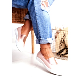 LU BOO Sneakers Slip On Slip-on Sneakers Pink Justy 3