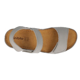 Inblu women's shoes 158D103 grey 3