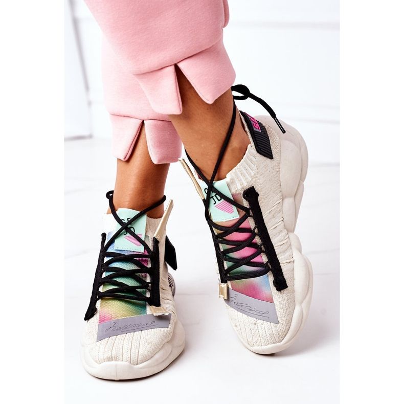 PS1 Women's sports shoes Sneakers Beige Bubble Tea 1