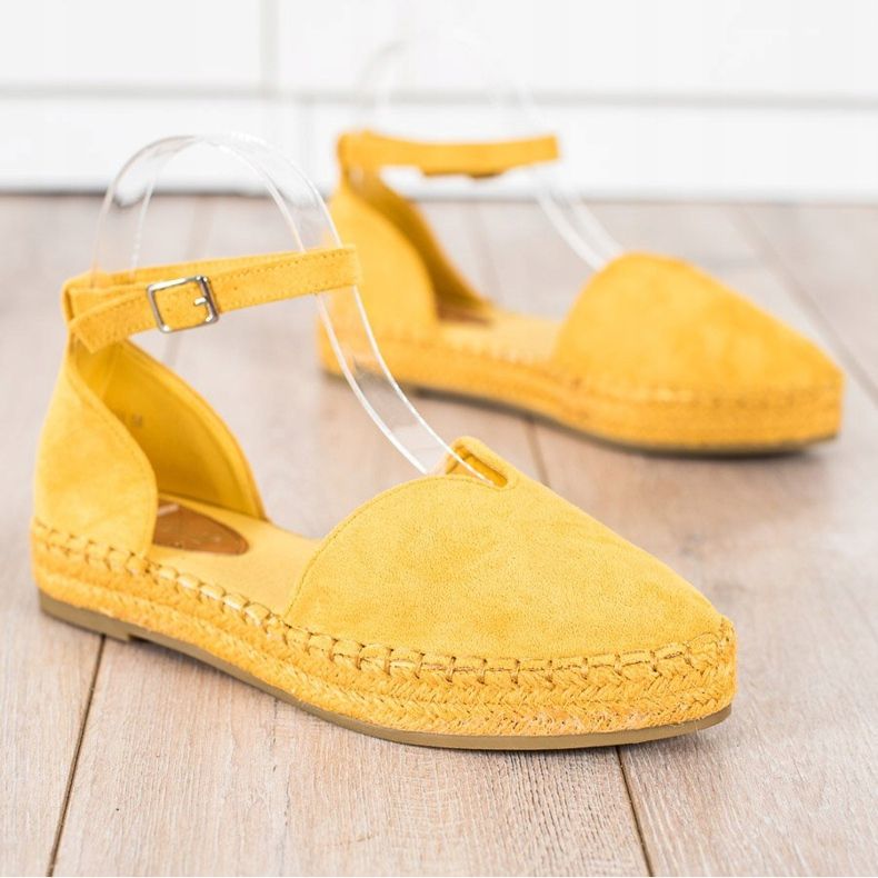 Coura Yellow Espadrilles With Buckle 1
