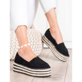 Mannika Espadrilles On High Platform black 2