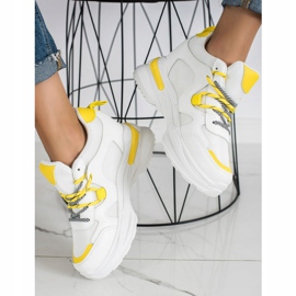 SHELOVET White Fashion Sneakers 2