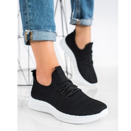 SHELOVET Textile Sport Shoes black 2 SHELOVET Textile Sport Shoes black 2