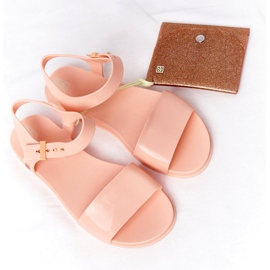 Fragrant Eco Friendly Rubber Sandals ZAXY HH285123 Nude beige pink 1