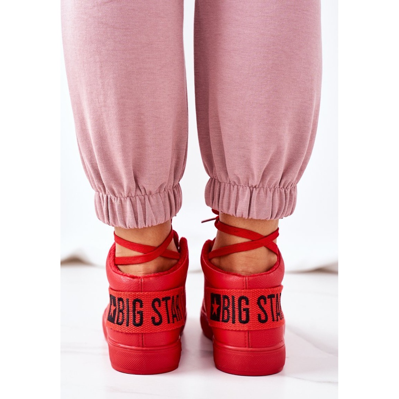 Women's Sneakers Big Star Warm Red EE274354 2 Women's Sneakers Big Star Warm Red EE274354 2