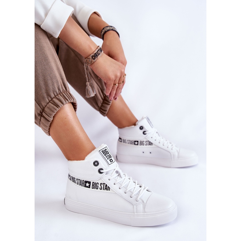 Women's Sneakers Big Star High White EE274356 1