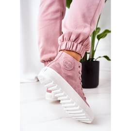 Women's Sneakers Big Star High Warm Pink EE274113 1