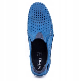 Olivier Men's shoes moccasins 901 summer blue 6 Olivier Men's shoes moccasins 901 summer blue 6