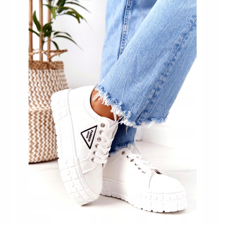 Women's Sneakers White Big City Life 1