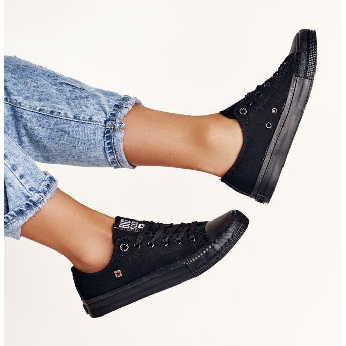 Women's Sneakers Big Star Black AA274009 2