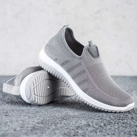 SHELOVET Slip-on Sports Shoes grey 1 SHELOVET Slip-on Sports Shoes grey 1