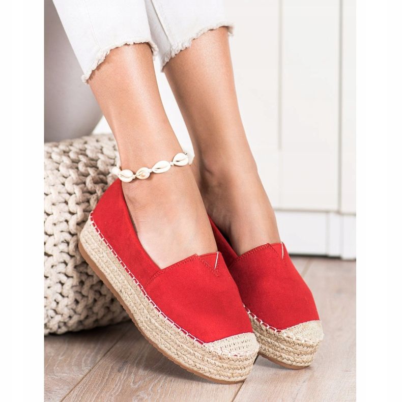 Primavera Espadrilles On The Platform red 1
